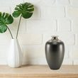 Load image into Gallery viewer, Luna Textured Slate Large Adult Urn
