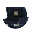 Load image into Gallery viewer, Military Select | Coast Guard Dark Blue Steel Casket with Dark Blue Interior
