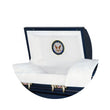 Load image into Gallery viewer, Military Premier | Navy Dark Blue Steel Casket with White Interior
