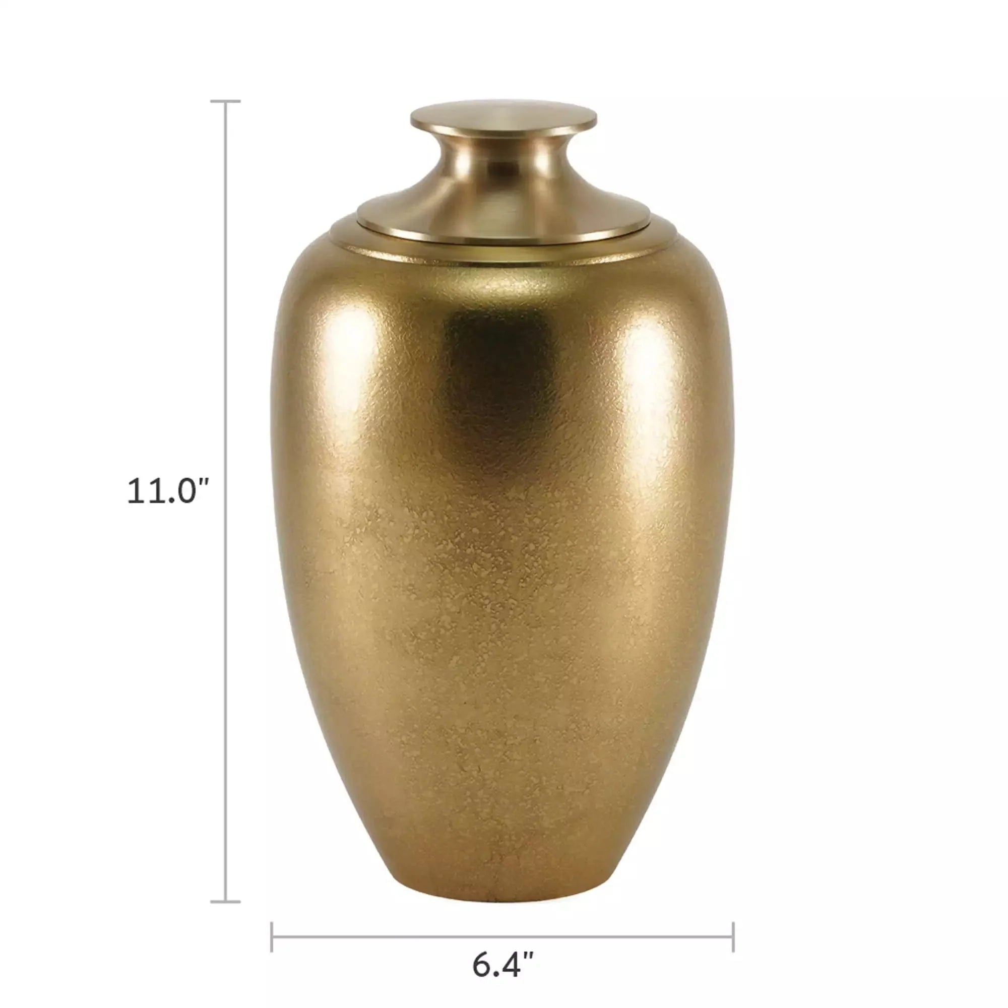 Luna Textured Bronze Large Adult Urn