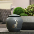 Load image into Gallery viewer, Silhouette Rabbit Pet Urn
