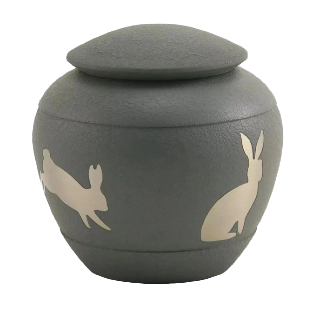 Silhouette Rabbit Pet Urn