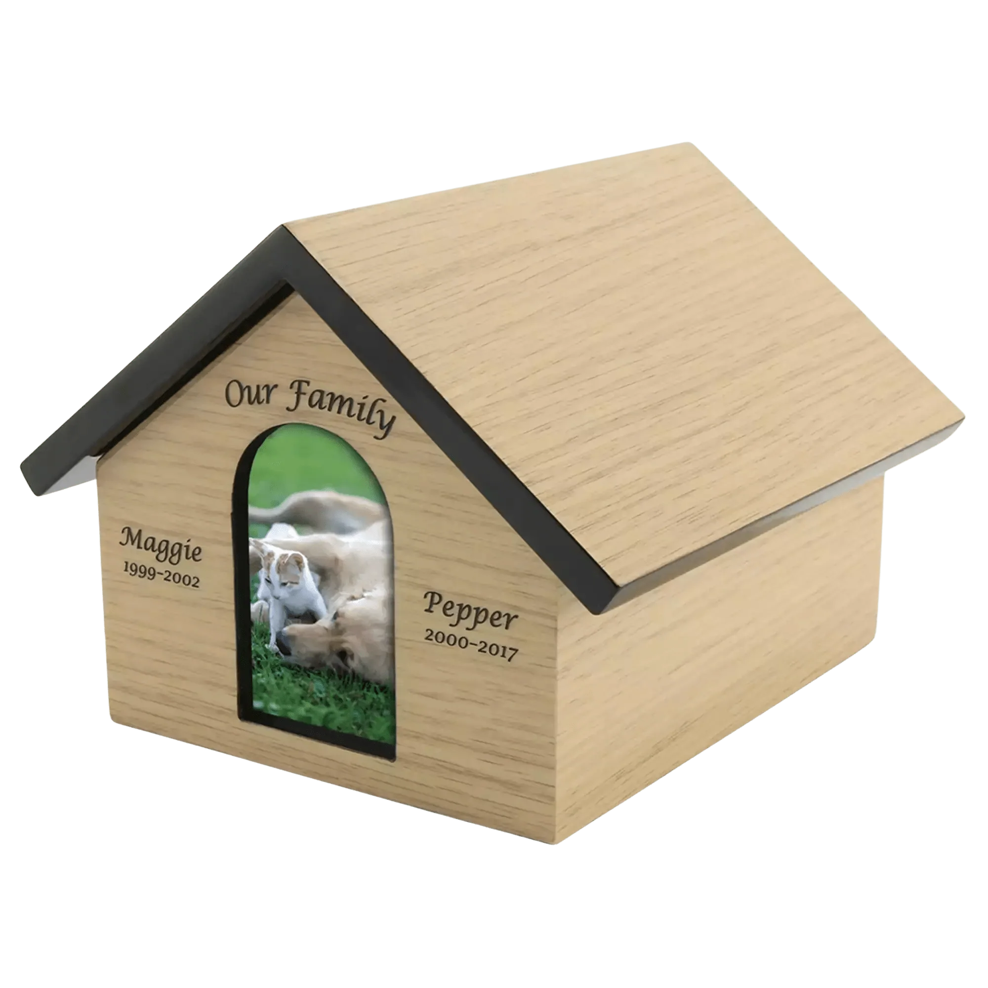 Pet House Tan Pet Urn