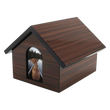 Load image into Gallery viewer, Pet House Brown Pet Urn
