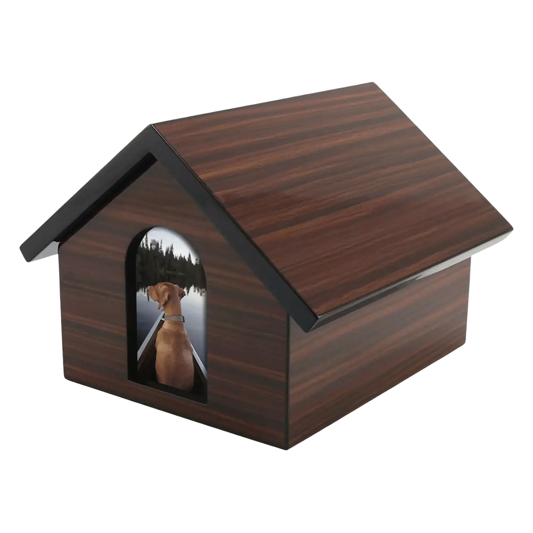 Pet House Brown Pet Urn