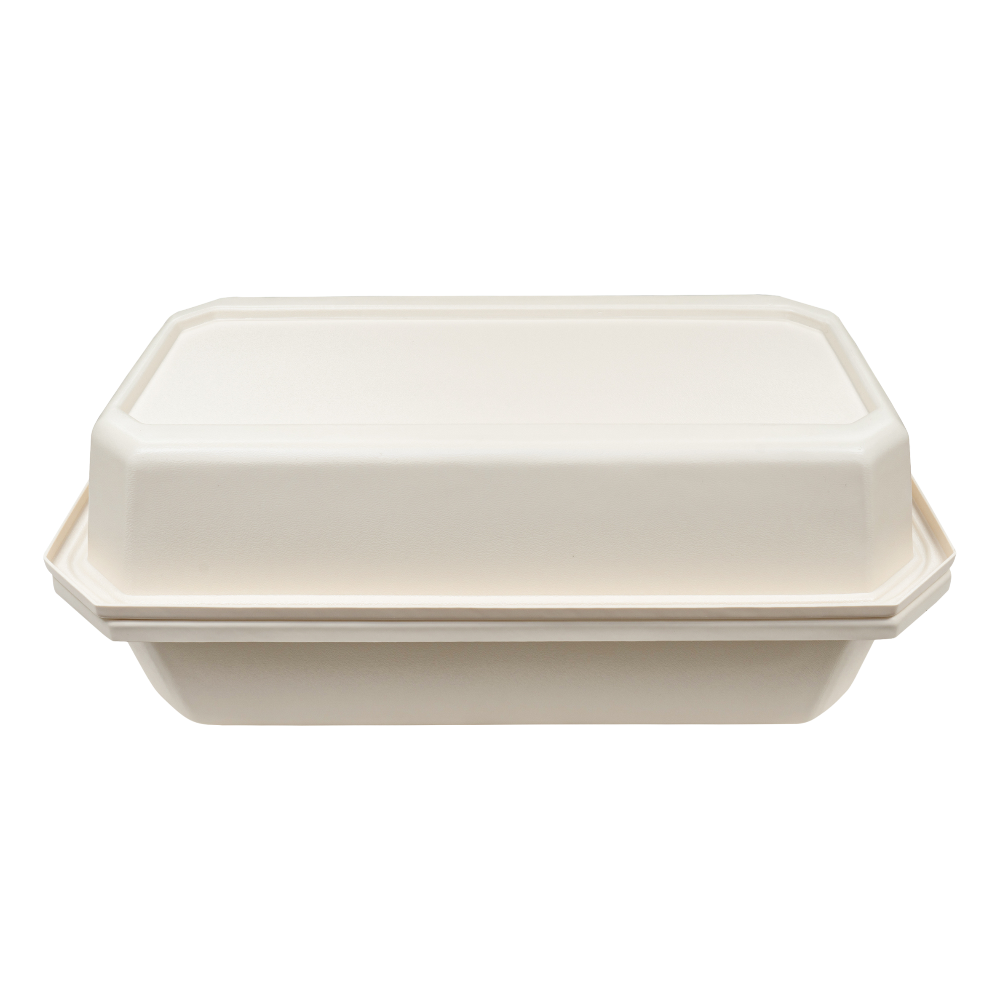 Standard Pet Casket | Almond With Rainbow Paw