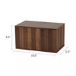 Load image into Gallery viewer, Lakeland Walnut Wood Large Adult Urn
