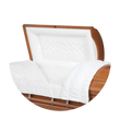 Load image into Gallery viewer, Veneto (Oak) | Oak Wood Casket with Satin Finish
