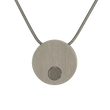 Load image into Gallery viewer, Pewter Large Paw Prints Pendant

