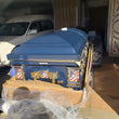 Load image into Gallery viewer, Veteran Select | Navy Dark Blue Steel Casket with Dark Blue Interior - Titan Casket
