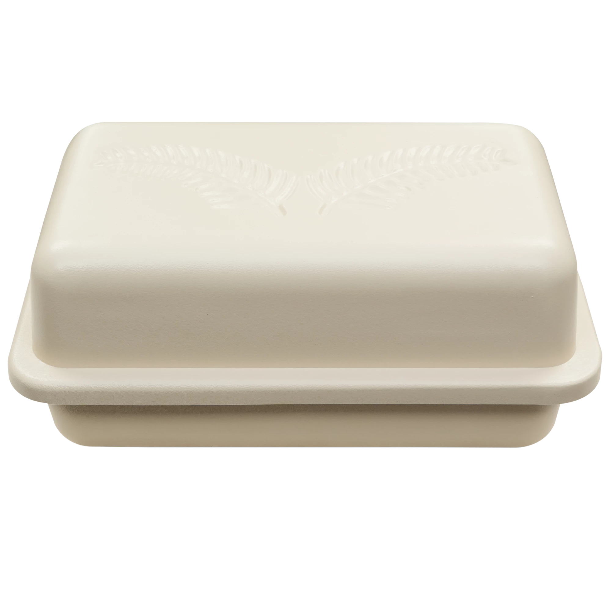 Standard Pet Casket | Almond With Rosetan