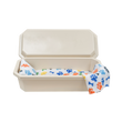 Load image into Gallery viewer, Standard Pet Casket | Almond With Rainbow Paw
