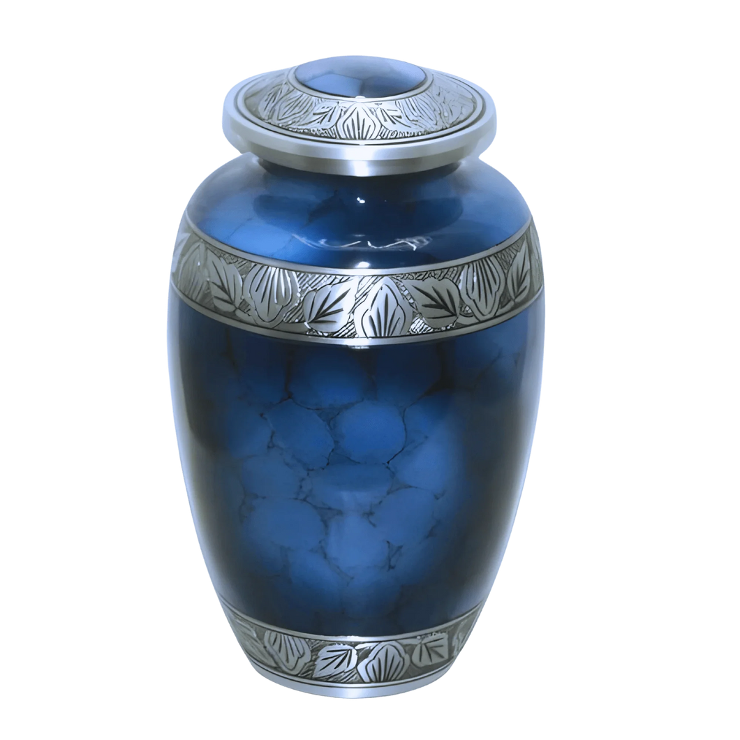 XL Cremation Urn - Dark Blue