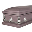 Load image into Gallery viewer, Orion Series | Orchid Steel Casket with Pink Interior
