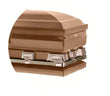 Load image into Gallery viewer, Atlas XL | Copper Steel Oversize Casket with Rosetan Interior
