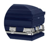 Load image into Gallery viewer, Atlas XL | Dark Blue Steel Oversize Casket with Light Blue Interior
