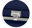 Load image into Gallery viewer, Atlas XL | Dark Blue Steel Oversize Casket with Light Blue Interior
