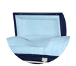 Load image into Gallery viewer, Atlas XL | Dark Blue Steel Oversize Casket with Light Blue Interior
