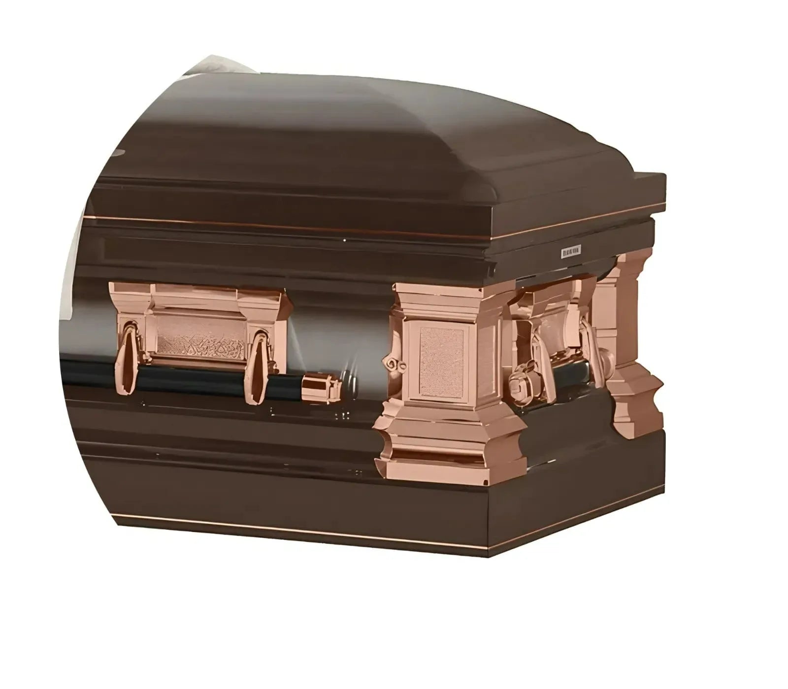 Era Series | Bronze Stainless Steel Casket with Rosetan Interior