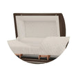Load image into Gallery viewer, Era Series | Bronze Stainless Steel Casket with Rosetan Interior
