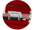 Load image into Gallery viewer, Era Series | Red Stainless Steel Casket with White Interior
