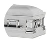 Load image into Gallery viewer, Era Series | White Stainless Steel Casket with White Interior
