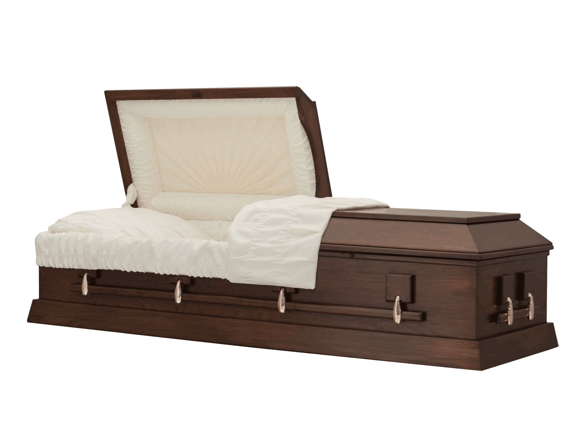 Artisan | Poplar Wood Casket with a Satin Finish - Titan Casket