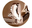 Load image into Gallery viewer, Orion Series | Copper Steel Casket with Rosetan Interior
