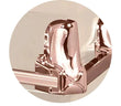 Load image into Gallery viewer, Orion Series | Pink &amp;amp; Rose Gold Steel Casket with White Interior
