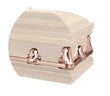 Load image into Gallery viewer, Orion Series | Pink &amp;amp; Rose Gold Steel Casket with White Interior
