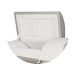 Load image into Gallery viewer, Orion Series | Silver Steel Casket with White Interior
