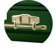 Load image into Gallery viewer, Satin Series | Hunter Green Steel Casket with White Interior
