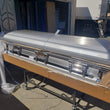Load image into Gallery viewer, Era Series | Silver Stainless Steel Casket with White Interior
