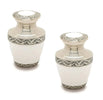 Keepsake Urn - Brass White